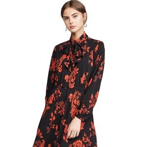 Tory Burch Floral Midi